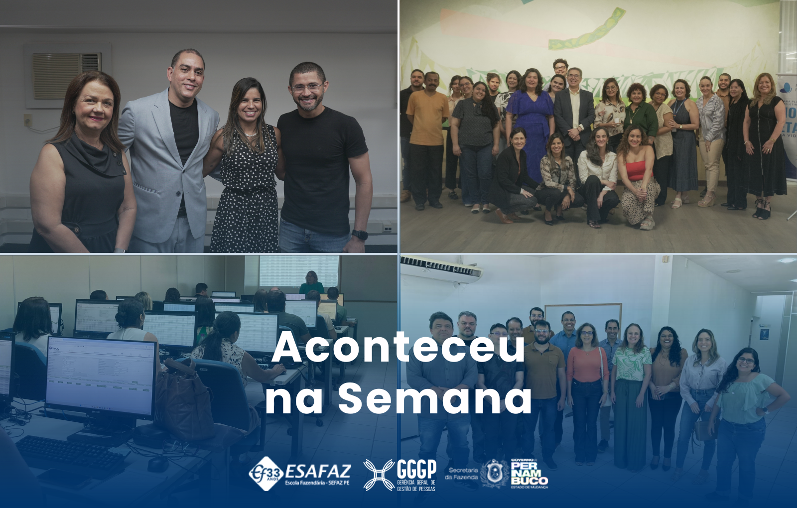 Resumo da semana na Escola Fazendária