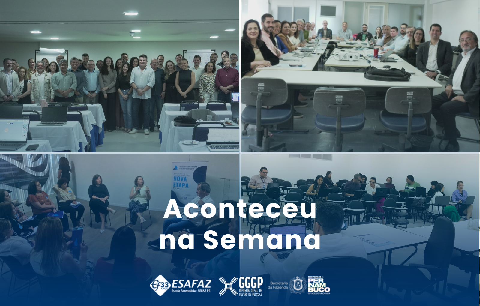 Resumo da semana na Escola Fazendária