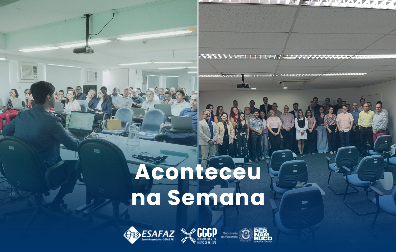 Resumo da semana de 16 a 20 de Junho na Escola Fazendária