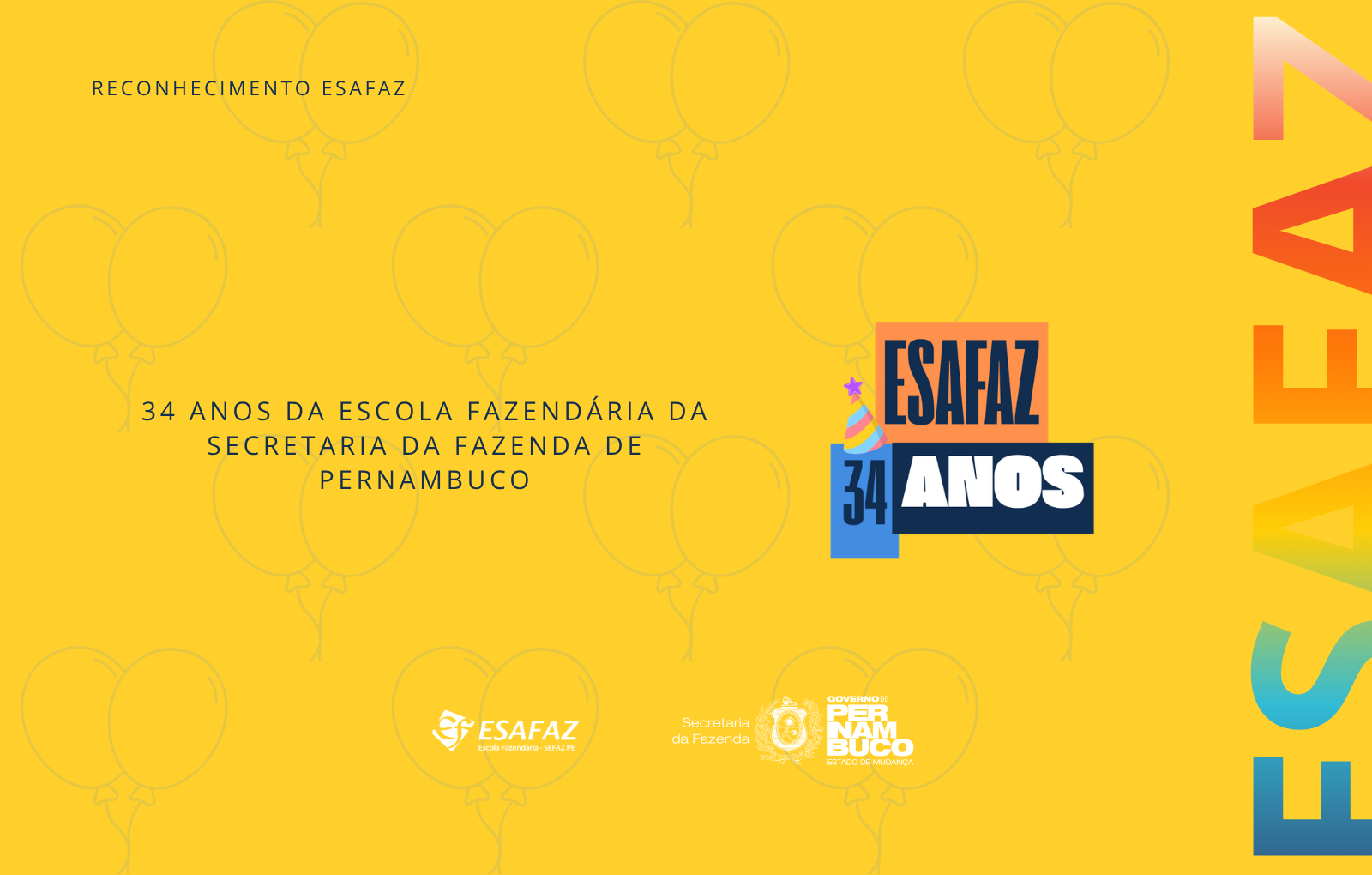 Aniversário ESAFAZ 34 anos
