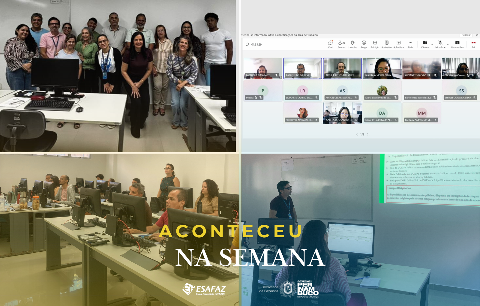 Aconteceu na Semana